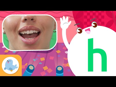 FONÉTICA para niños 🗣 El sonido de la H 🤫 Fonética en español 🎪