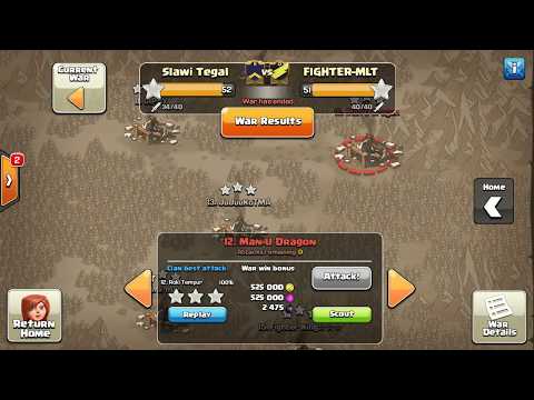 Slawi Tegal Clan - Mix War  - Recap War #01-COC INDONESIA