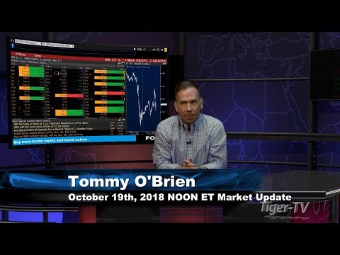 October 19th NOON ET Market Update with Tommy O'Brien on TFNN