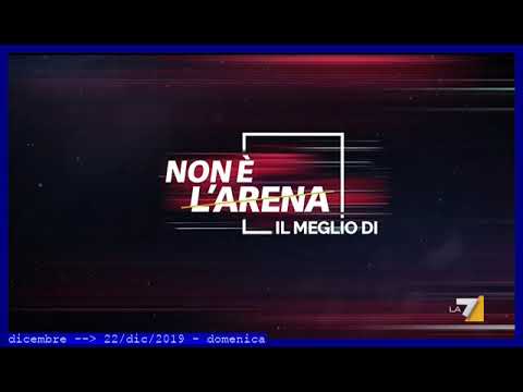 (domenica 22 dicembre 2019) Il MEGLIO DI "Non è L'ARENA" - promo - migliore programma TV dell'anno