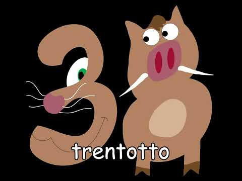 Italian numbers 1 to 100