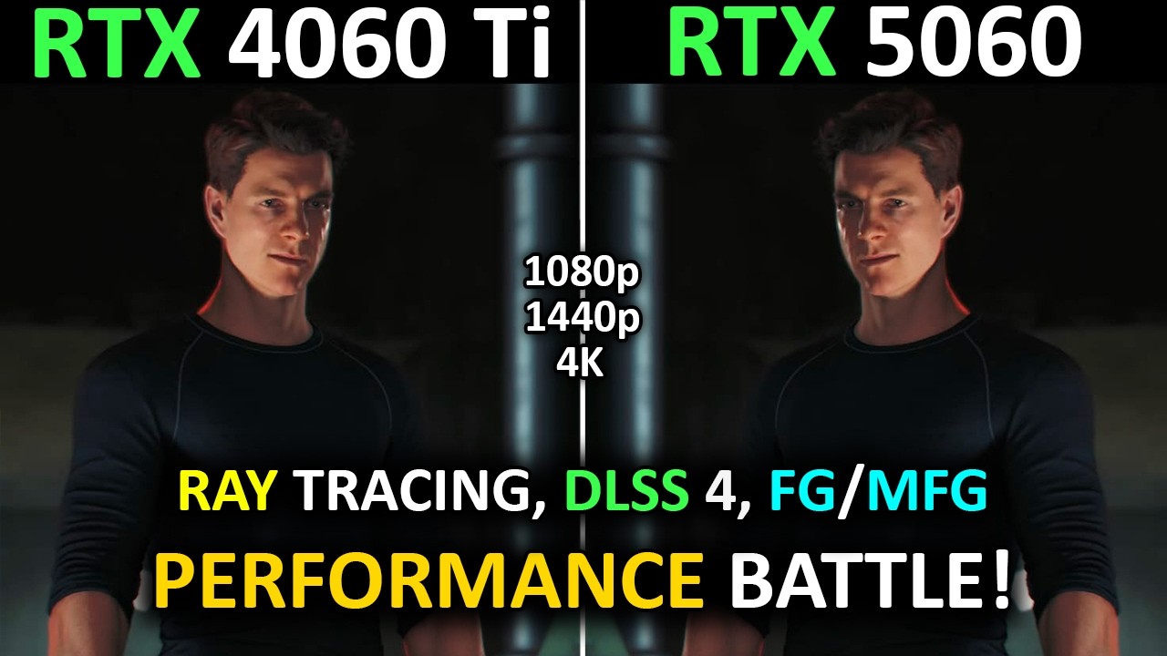 RTX 5060 vs RTX 4060 Ti | Which One Is Better? | RT + DLSS 4 + FG/MFG