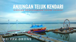 Anjungan Teluk Kendari Sulawesi Tenggara Jembatan Kaca - DJI FPV Drone Footage -