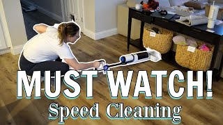 How to Clean Your House FAST (Speed Cleaning Tips)