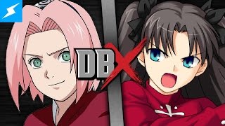 Sakura VS Rin Tohsaka (Naruto VS Fate/stay night) | DBX