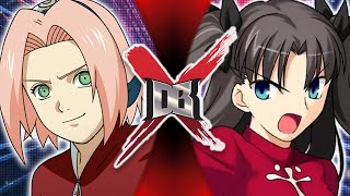 Sakura VS Rin Tohsaka (Naruto VS Fate/stay night) | DBX