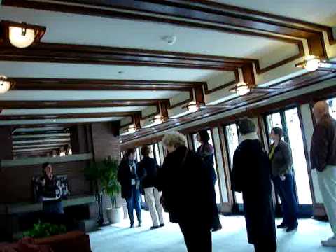 walking through the robie house 1: up the stairs to the living room