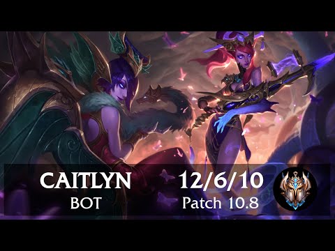 Caitlyn Bot vs Kai'Sa | Pinoy Challenger Replay Patch 10.8