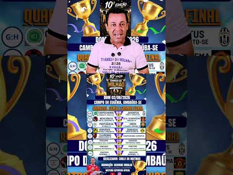 Domingo, 2 de agosto, Quartas, Semi e Grande Final da 10ª Edição do Torneio do Milhão, Povo Eugênia