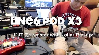 Video thumbnail for MJT Telecaster with Lollar - Line6 POD X3 | Andre Harihandoyo | @ams.guitar by ams.guitar