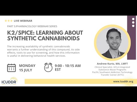 K2/Spice: Learning About Synthetic Cannabinoids