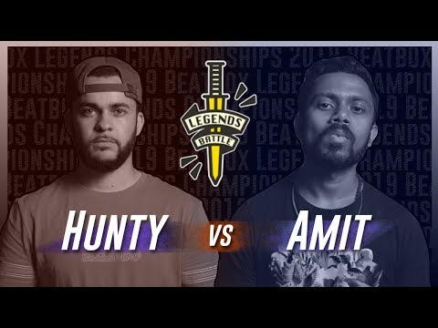 Amit vs Huntybeats | Beatbox Legends Championships 2019 | Top 16