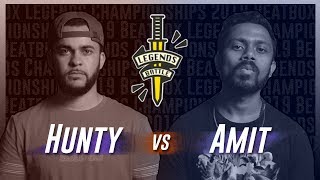 Amit vs Huntybeats | Beatbox Legends Championships 2019 | Top 16