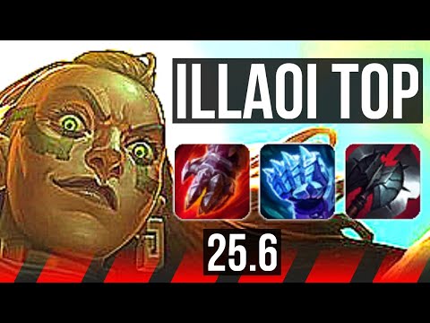 ILLAOI vs KLED (TOP) | 800+ games | EUW Diamond | 25.6