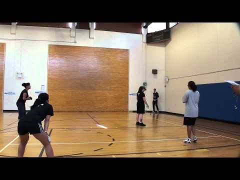 USHA HES PRO DOUBLES BY WPH   WOMEN'S SEMIS SANDY AU  DASKALAKIS VS JL   MCCOURT PT 3 of 4