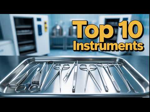 10 Surgical Instruments Every Sterile Tech Should Know!
