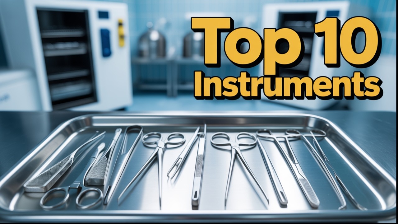 10 Surgical Instruments Every Sterile Tech Should Know!