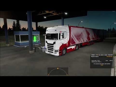 Euro truck simulator 2 Orebro to Oslo with Insulated double