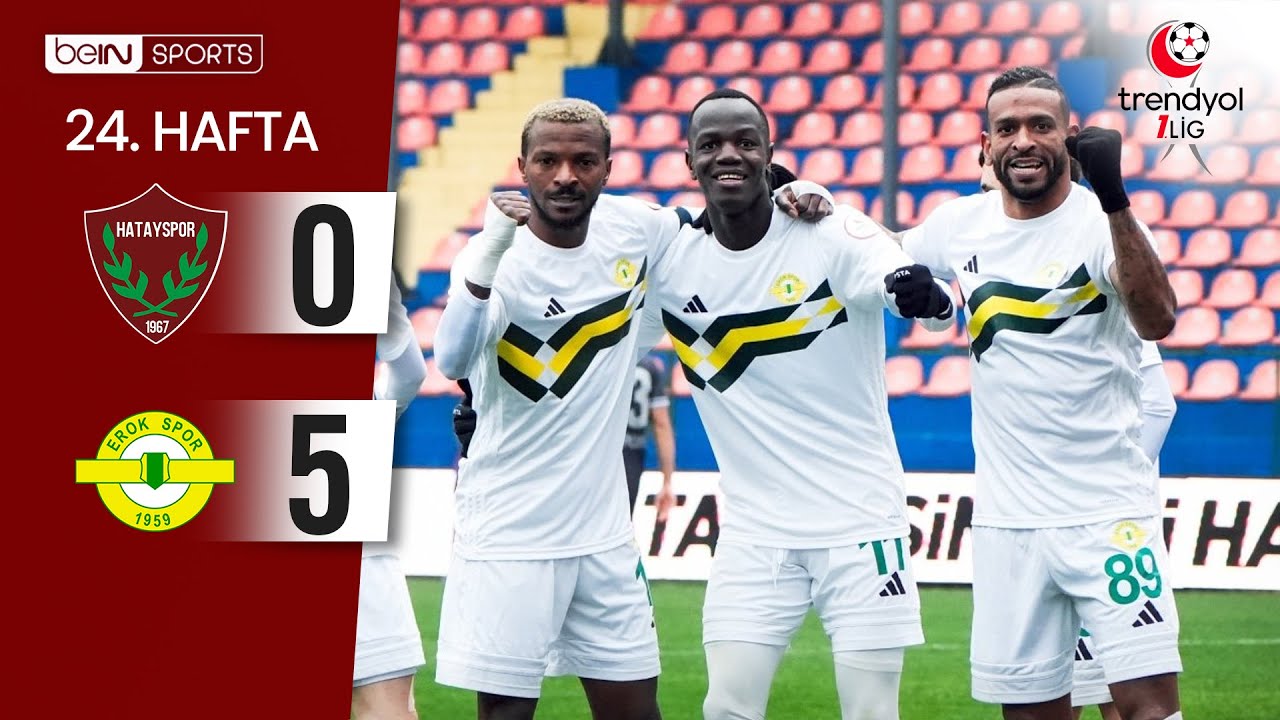 Hatayspor vs Esenler Erokspor Highlights