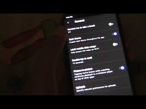 How to turn on Dark theme mode for Youtube mobile for android and ios devices