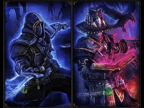 Grim Dawn [Build] DW Chaos Witch Hunter - Lokarr kill 15 sec | Belgothian Speed Master [1.1.5.2.]