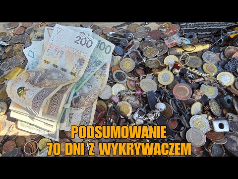 ILE ZNALAZŁEM WYKRYWACZEM W 70 DNI NAD POLSKIM MORZEM?