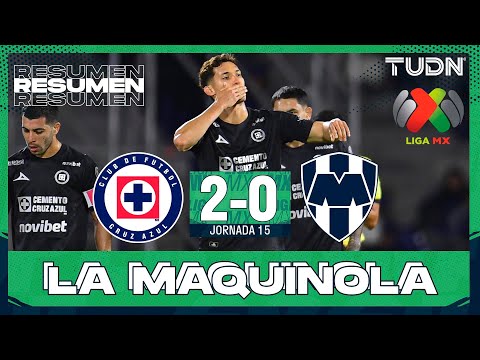 Highlights and Goals - Cruz Azul vs. Monterrey | Liga MX - Matchday 15 Apertura 2025 | TUDN