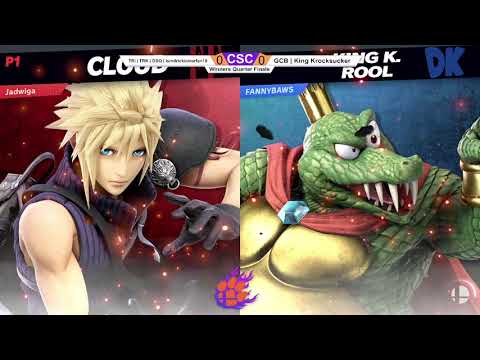 Clocktower Smash 97 - WS - kendricklamarfan19 (Cloud) vs. GCB | King Krocksucker (K. Rool) - SSBU