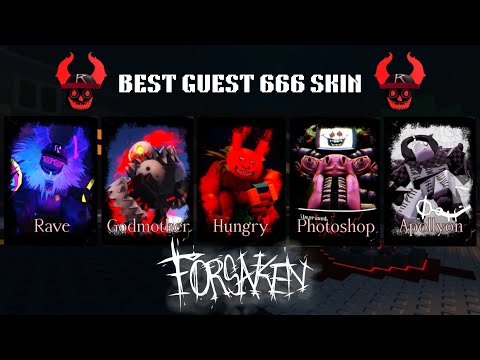 Server Wiping With The BEST GUEST 666 SKINS (Forsaken)
