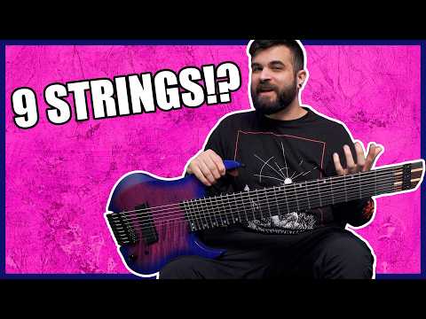 This 9 String Is BRUTAL AF! (Legator Guitars G9F Demo)