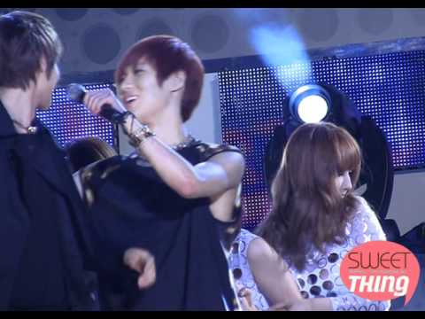 [fancam] 110528 SHINee Taemin with hyungs - ending @ DC