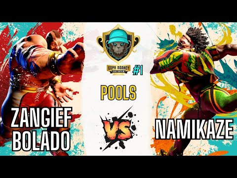SF6 👊 Zangief Bolado (Zangief) vs Namikaze (Dee Jay) 👊 Copa Monkey #1 - Pools