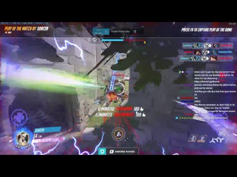 Overwatch Fastest Genji God Necros Decimating Whole Enemy Team With 46 Elims -POTG-