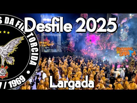 Gaviões da Fiel 2025 - DESFILE - LARGADA BATERIA RITIMÃO #BotaOFone #PioneiroNoVídeoDosBreques