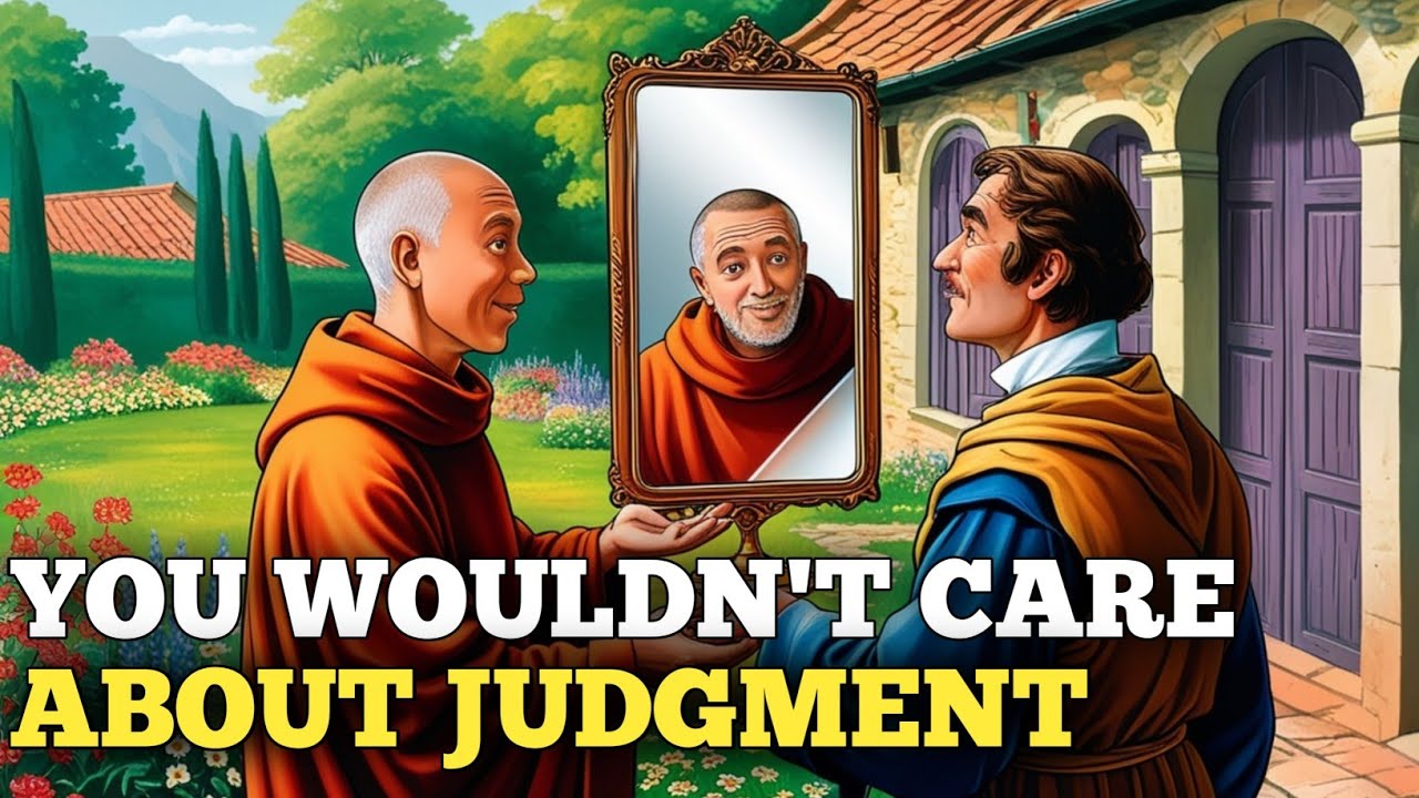 The Monk and the Mirror: A Lesson in Inner Peace