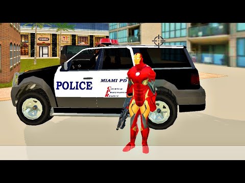 Super Iron Rope Hero - Fighting Gangstar Crime #1 - Android Gameplay