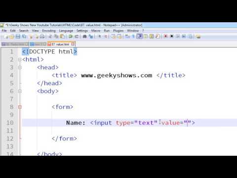 1 Introduction to HTML Hindi