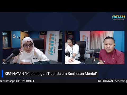 KESIHATAN  “Kepentingan Tidur dalam Kesihatan Mental”