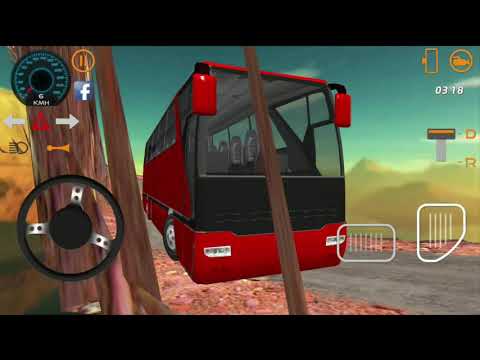 Offroad Bus Hill Climbing Simulator 2020 Mountain Road -GamePlay Android HD