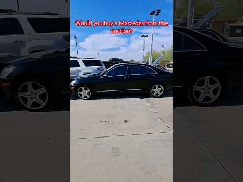 Would you buy a Mercedes from the auction? #mercedes