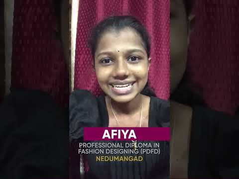 Afiya, Fashion Designing Student, Shares Her Experience at GITD