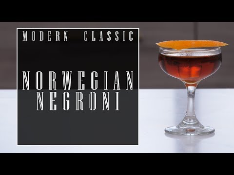 Norwegian Negroni – The Educated Barfly