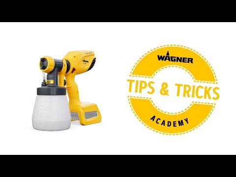 Tips & Tricks for the Wood & Metal W 250 18V Easy Spray