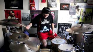 A Day To Remember Negative Space Drum Cover