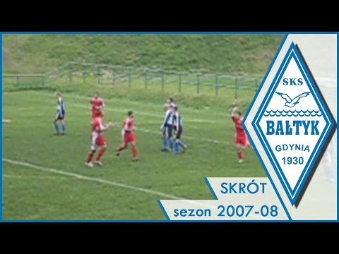 Unia Tczew - Bałtyk Gdynia 0:4 /27.10.2007/ skrót