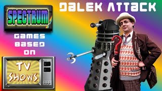 Doctor Who: Dalek Attack❓| 🕹Spectrum Games Based On TV Shows 📺 6️⃣3️⃣
