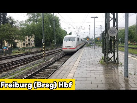 Züge in Freiburg (brsg) Hbf
