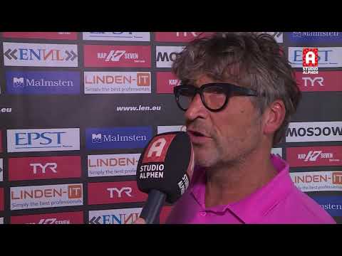 Interview Ron van der Wild na AZC Alphen - Spandau '04 Berlin