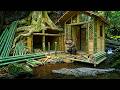 Bushcraft Survival Alone - Building a Strong Bamboo Shelter With a Small Knife DEFAULT Thumbnail