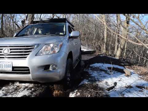 Lexus LX570 Offroad Flagpole Knob - George Washington National Forest